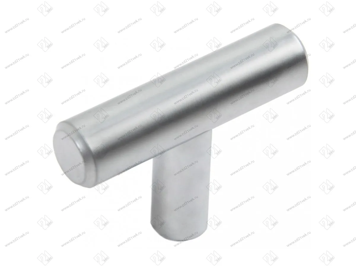 RC200SC.5 Ручка-кнопка ,  сатиновый хром <40> 1