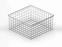 Корзина сетчатая 190*450*450 мм, белый <4>