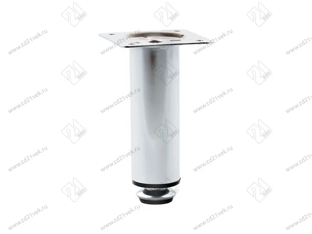 N0010-150 SC Опора мебельная регулируемая малая 30*150 мм, мат.хром <80> 1