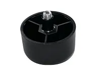 Опора регулируемая 50х27 С (американка) черная<400>