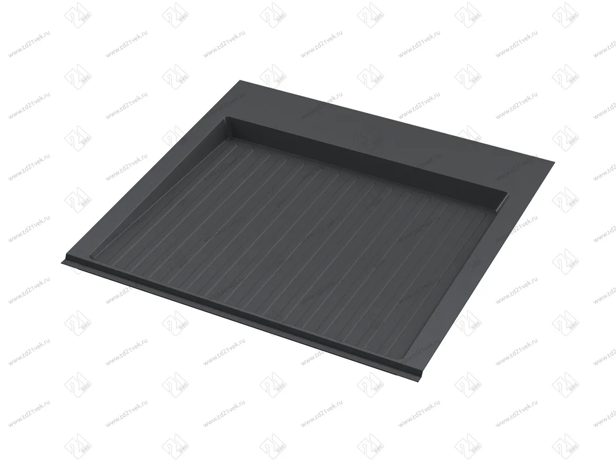 S-2262-A Поддон гигиенический под мойку Starax в базу 600мм (620x580x40) антрацит 1