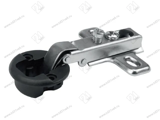 H501B/0410 Стеклопетля Boyard 8 мм (чашка 26 мм) + планка Н=0 <300> 2