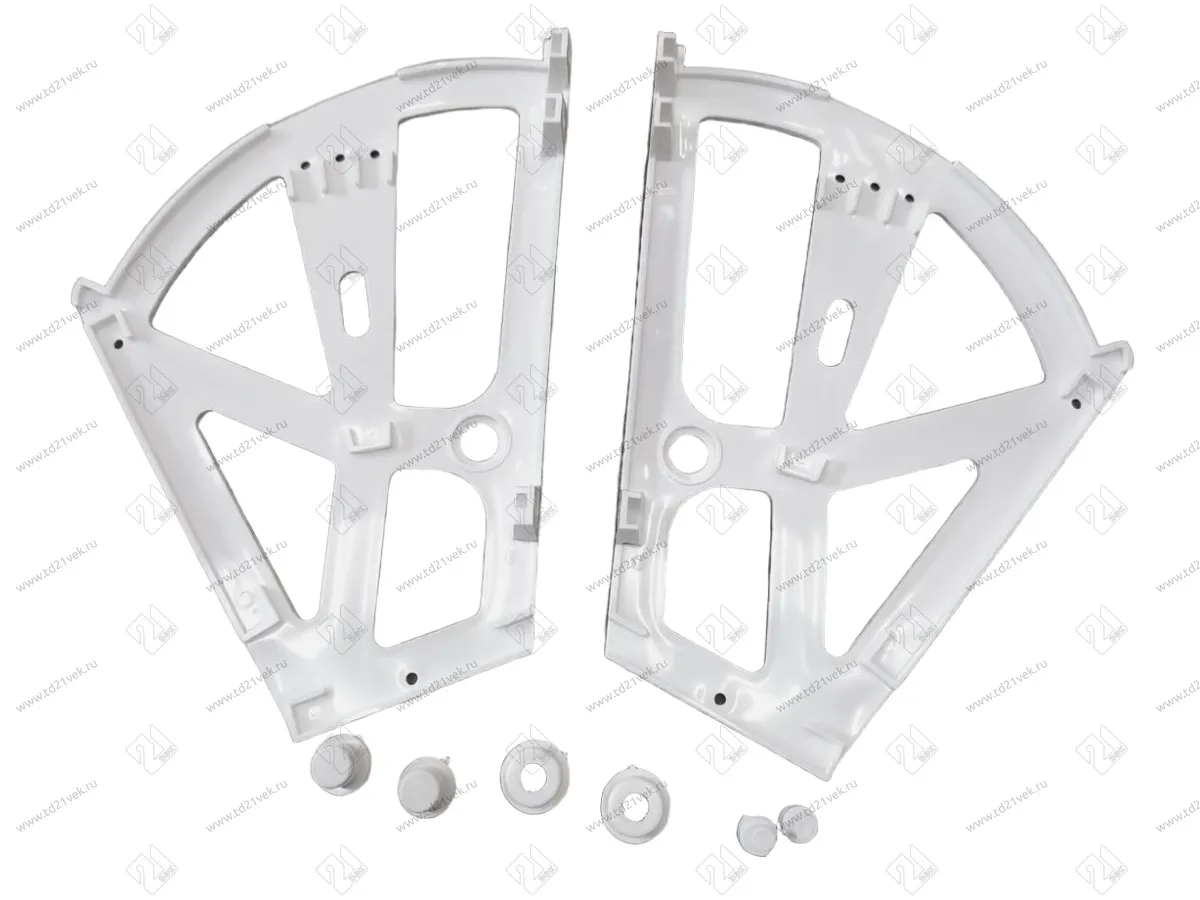 Механизм для обувниц двойной, белый 1