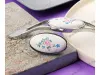 KF04-08 Ручка-кнопка с фарфором, хром 70/350 превью 2
