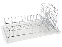 LF-139 Посудосушитель настольный с поддоном (383х295х193) хром/белый <1/12>
