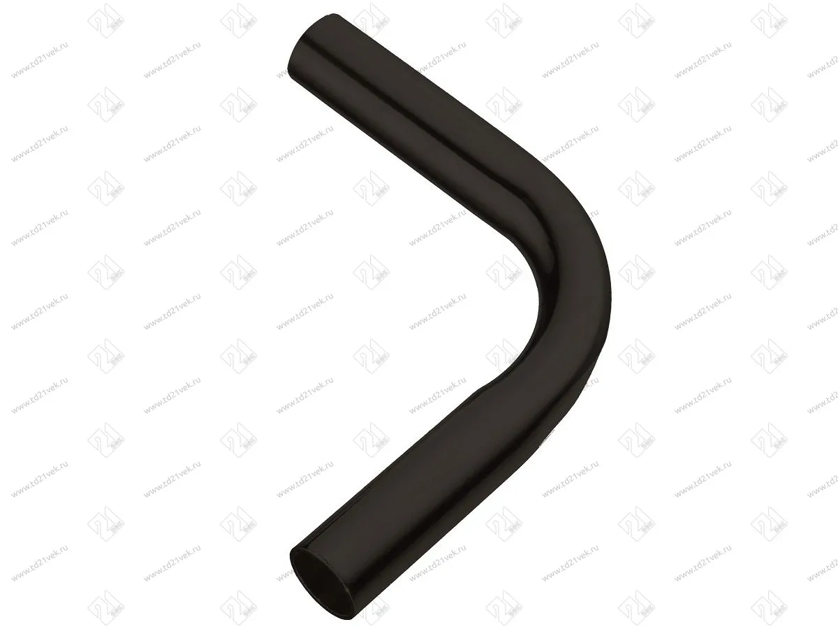 Corner-16-90-BL Угол поворотный диаметр 16 мм, 90 градусов, Д140 Ш60 В16, черный матовый <200 > 1