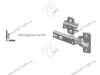 ZP-BICN090ZE Петля накладная GTV c евро, с отв. пл., 48/35мм, Н0 никель (сталь), <250> превью 4