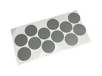 Подпятник резиновый Pacific PC 6340 GR d=40 мм серый (толщ 2,5 мм)  (на листе-12) <50/600>