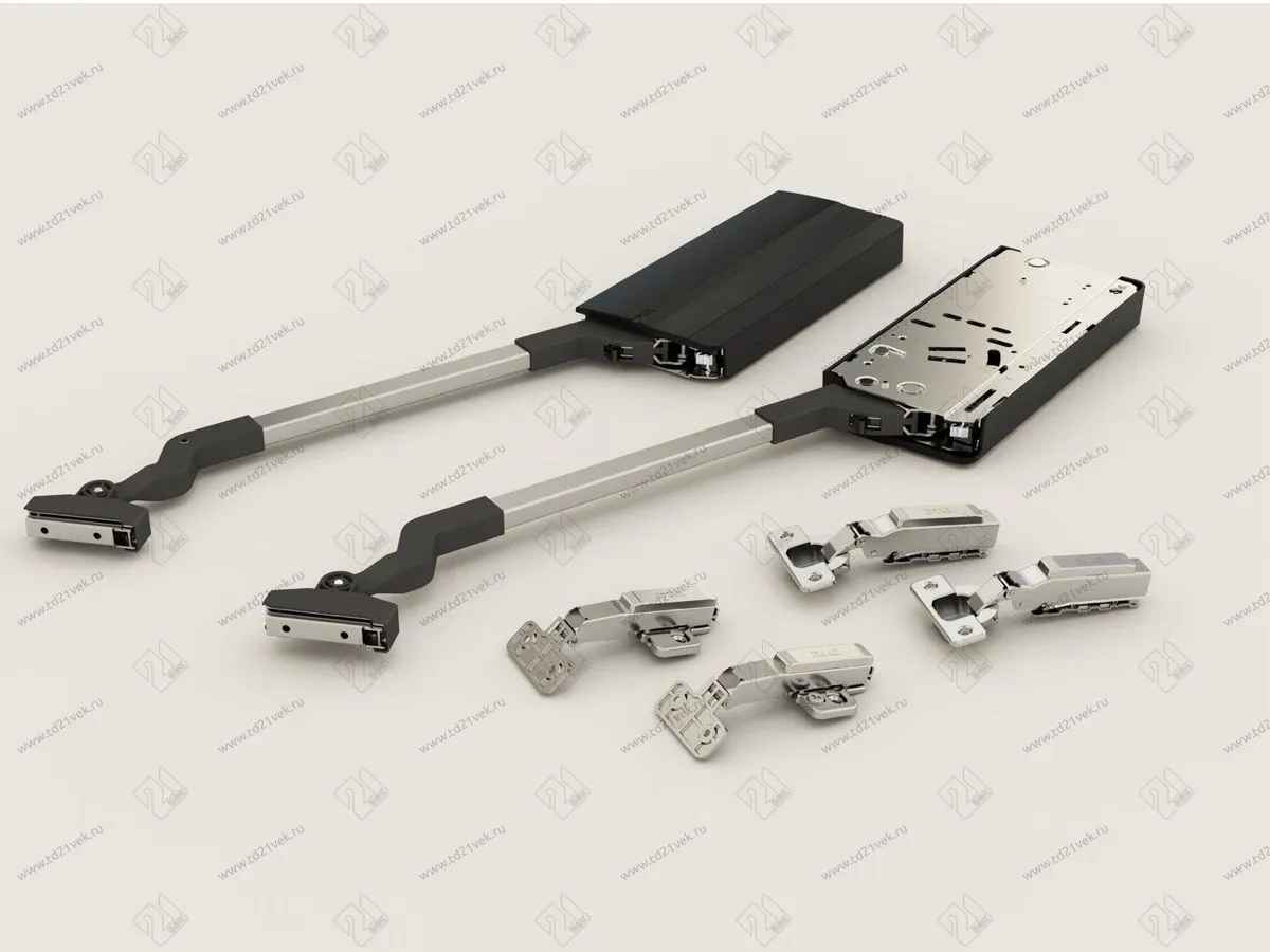 ST04AM02B / 0016510 Подъемник TOP-STAYS ST складной (h650-729mm/нагр.7-11,6кг)(серый)<1/6> 1