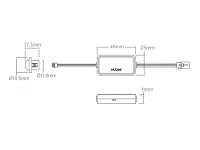 Датчик движения проводной d18хd12х17 мм/12-24В, cрабатывание: 5м, 3 соединения