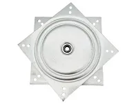 Механизм поворотный (пластина) 150х150х2 мм, цинк