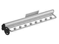 WW-WUBR00-01 Выдвижная вешалка для одежды GTV, 8 шариков хром <20>