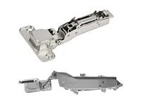 H801B02 Петля EVO 0 мм CLIP с эксцент-ком (с довод.) без ответной планки <200>