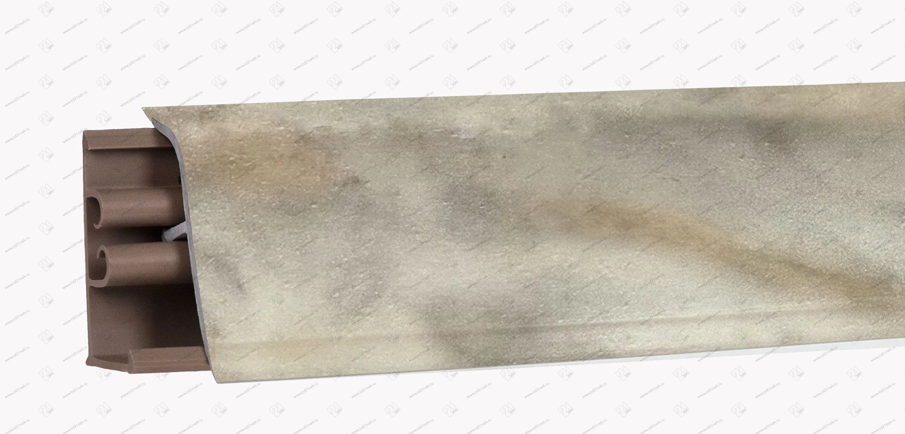 Плинтус для столешниц "мрамор империал"  3,0 м ПВХ LB-381-6204  (№ 6084 (387)) <1/20> 1