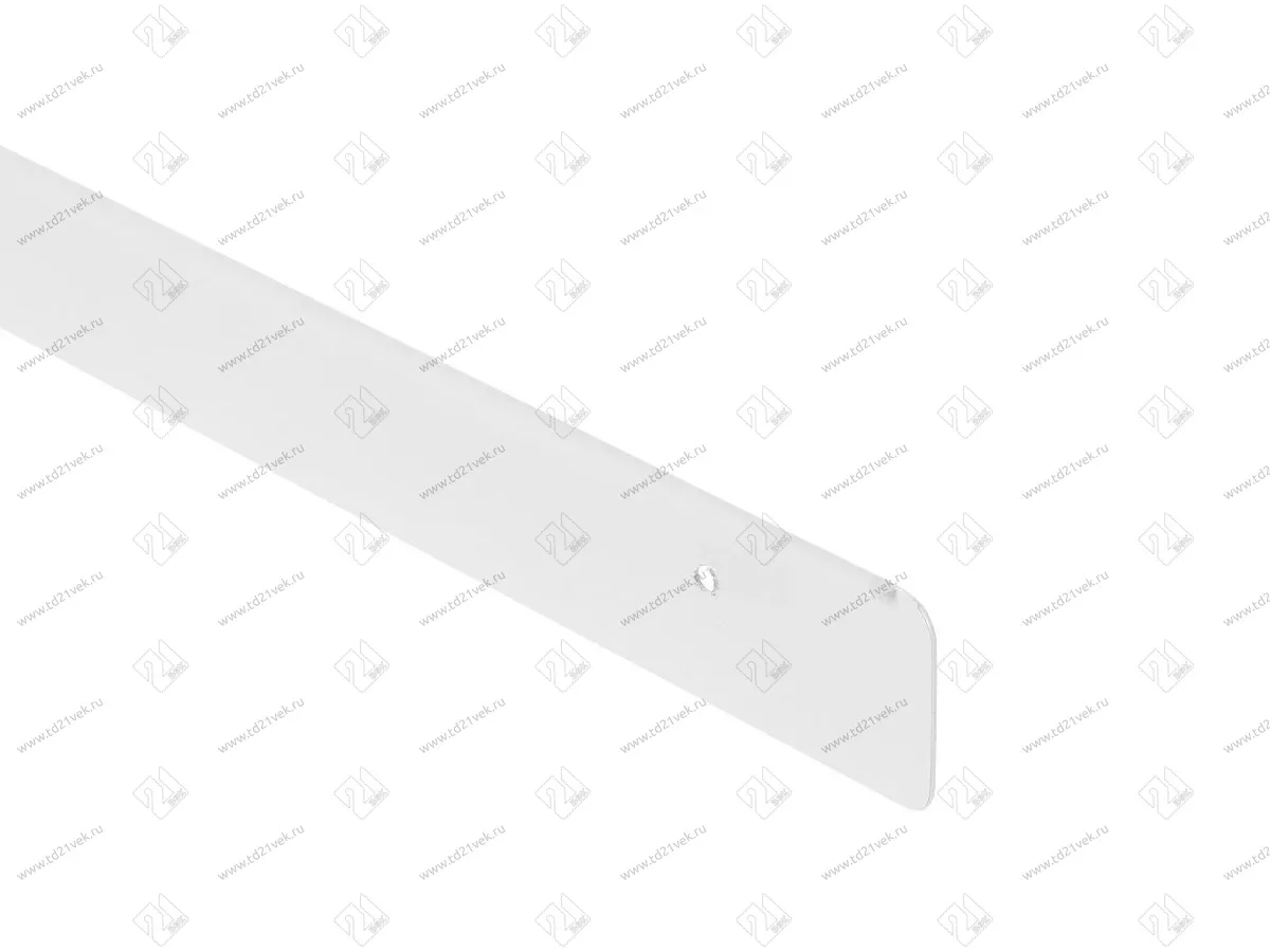 Планка БЕЛАЯ торцевая алюм. (универсал.) 38 мм 1519У  <20/200> 1