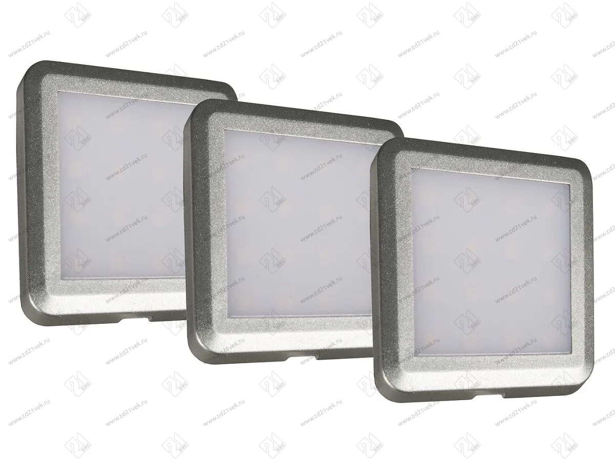 19.143.31.412 Светильник мебельный КMС LED 3 х Palis-18, 3 шт. 1