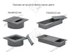 Заглушка кабель-канала, 66х66х22мм, d60мм, светло-серый превью 5