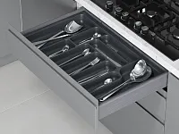 S-2290-AP Лоток для столовых приборов Starax в базу шир.900 (840x490x55) антрацит <15>