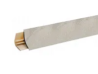 Плинтус RUS LB 15 (16) Мрамор бежевый светлый 3,0 м (№ 6015) <1/30>