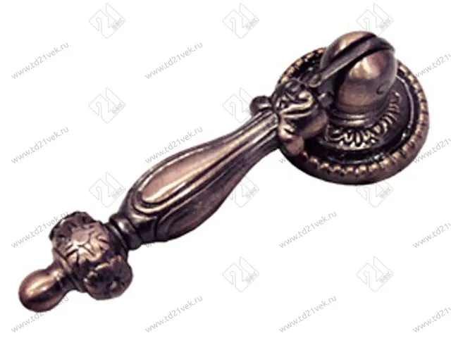 RC024AC.3 Ручка-кнопка C2422, старинная медь <50> 1