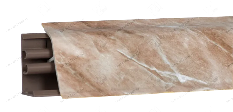 Плинтус RUS LB-38 №016 (2385/1 Мрамор бежевый светлый) 3,0 м (№ 332) <1/12> 1