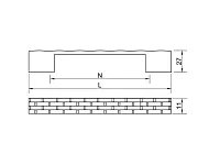 Скоба "Оскар" 5175-08/96-128 (бронза) <25/300>