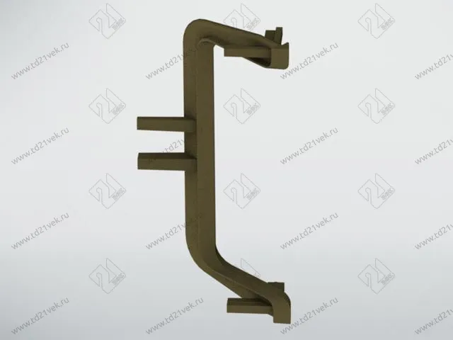 С-образный уголок наружный  №6 шампань <10> 1