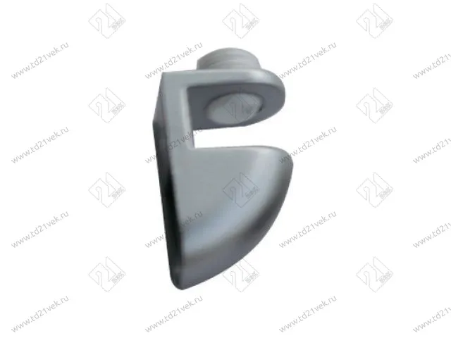 Полкодержатель д/стекла ОСКАР 233-06 (под саморез)(хром)<50/600> 1