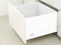 Комплект ящика Dragon-Pro, Soft-Close, L500 мм, H209 мм, нагрузка 40 кг, белый, с доводчиком