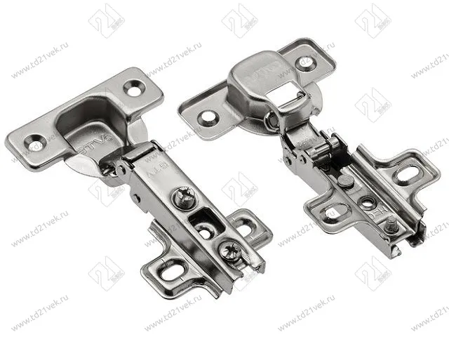 ZP-BICN090BE петля накладная D=35 с ответной планкой h=0 без еврошурупа, сверление - 45мм,  <250> 1