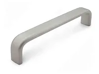 Ручка-скоба 128мм (L135мм) металлик