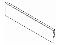 Передняя панель внутреннего ящика Dragon-Pro, L1100 мм, темно-серый