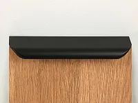 RT110BL.1/128/150 Ручка торцевая 147 мм матовый чёрный <50>