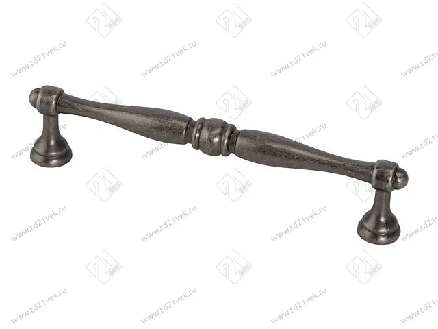 RS-097-128 BAZ Ручка-скоба, 128 мм, черненый старинный цинк <50/250> 1