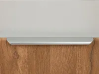 RT110SC.1/224/300 Ручка торцевая 224 мм сатиновый хром <50>