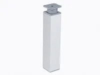 Опора декоративная H200+15мм, металлик
