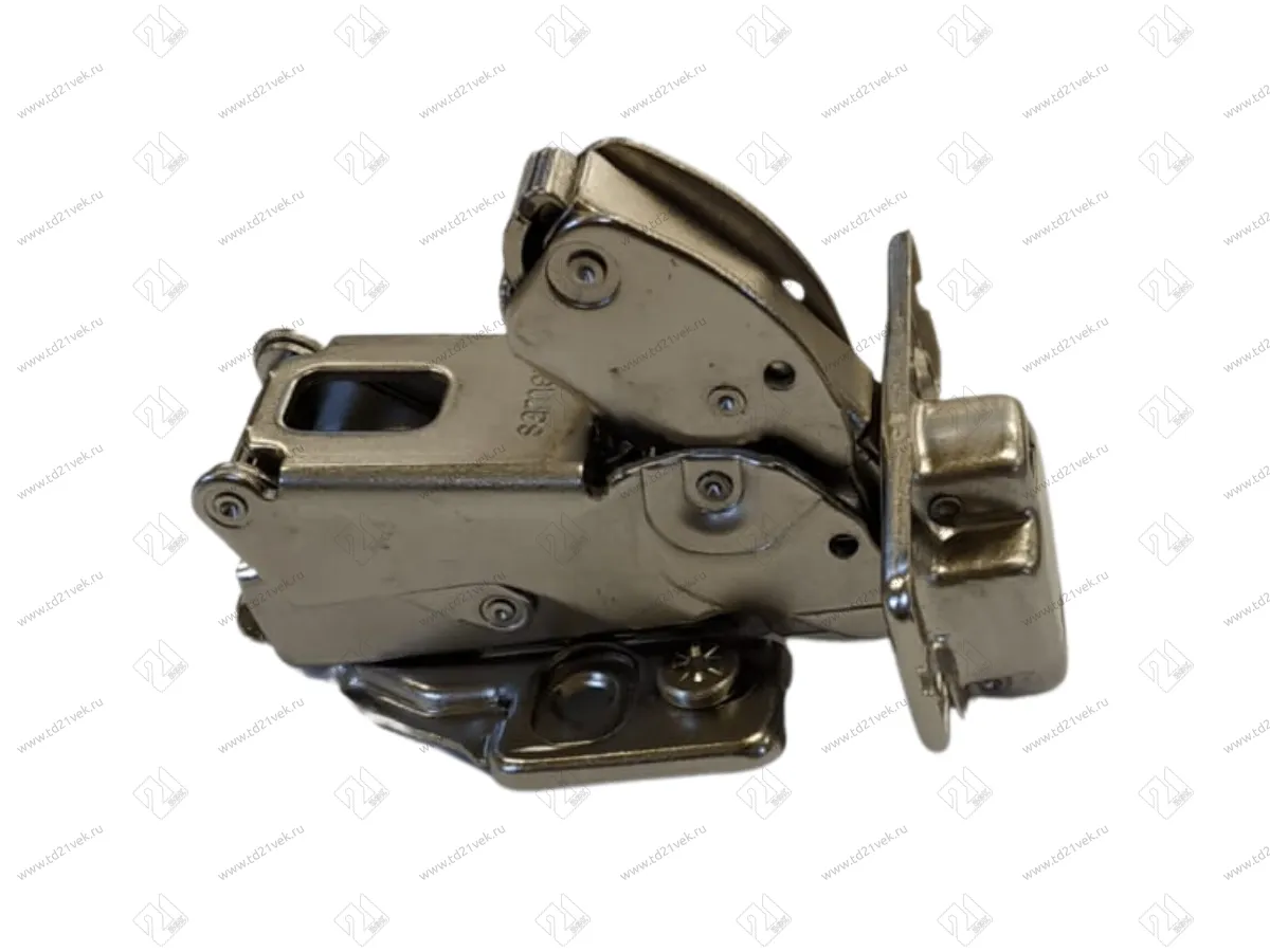 1016020   Петля MASTER 165° дист-5 мм (CLIP) с довод.+планка 3D <100> 5