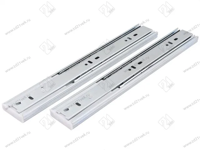 Направляющие шариковые XSTAR  полного выдвижения с доводчиком 45х550 мм (1.335кг.)  <15> 1