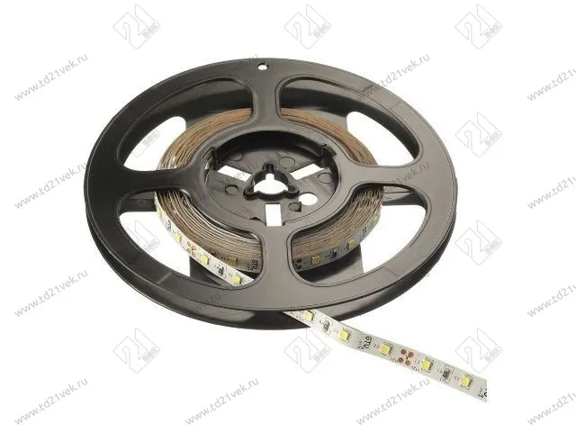 LD-2835-300-20-ZB(N) Лента FLASH 2835, 300 LED холодный белый, 30W без силикона, 8мм, катушка 5м 1