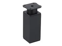 Опора декоративная H100+15мм, черный матовый