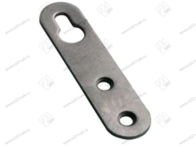 Подвес прямой 65х15  1,5мм (2 шурупа прорезь сверху) цинк <2000> 1