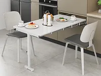 S-2145-W Механизм Starax для встраиваемой столешницы в три сложения с ножкой, шир.600 (564х510х125 мм), белый