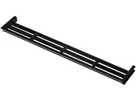 Вентиляционная решётка для цоколя №2 черный 390*65 мм <50>