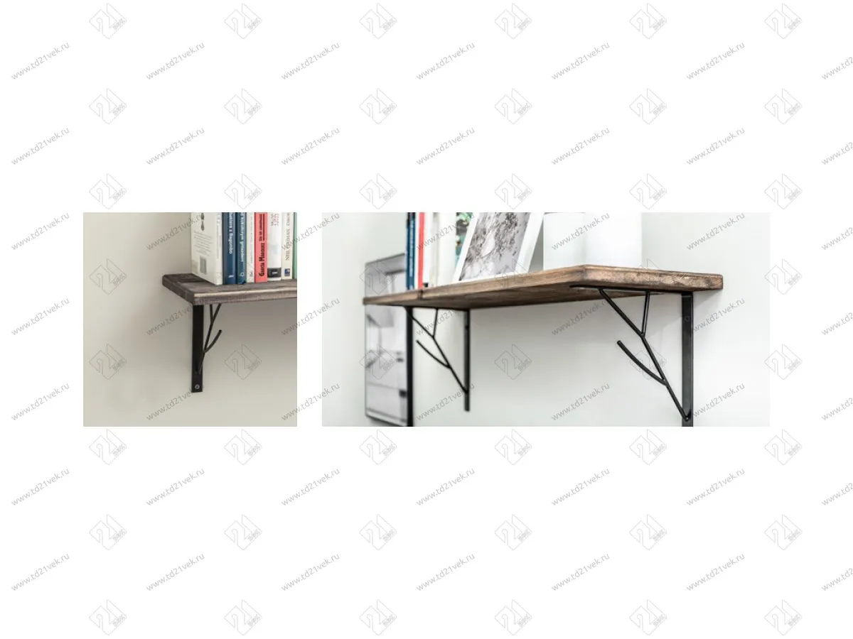 PP-TREE-20M Кронштейн TREE, 17x20 cm, черный матовый <2/20> 2