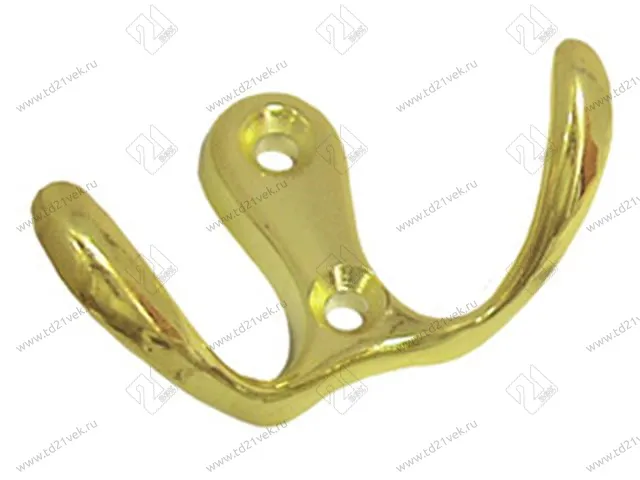 K207GP.7 Крючок мебельный K0730 золото  <50> 1