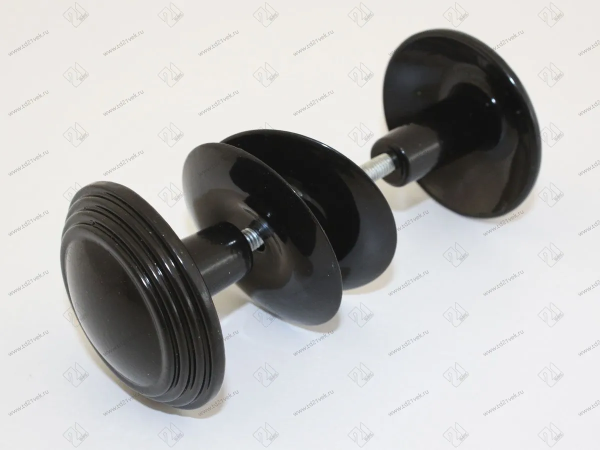 Ручка-кнопка РК1 тип 2 у металл, черный <30> 1