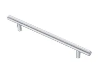 Ручка рейлинг 224 мм d=12 мат  хром  XSTAR <10/100>