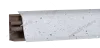 Плинтус для столешниц  "искра белая глянец" 3,0 м LB-381-6082  (№478/476) <1/20> превью 1