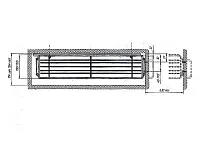 Бутылочница для кухни 150 мм (100x460x480мм) c шариковыми направляющими без доводчика, h35 мм