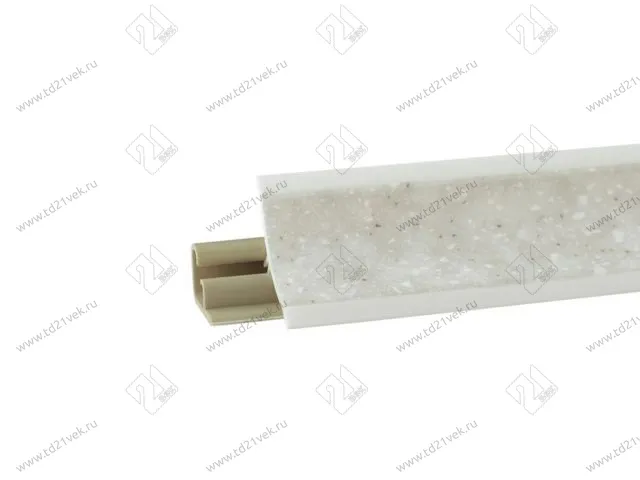 Плинтус для столешниц  "стоун бьянко" 3,0 м LB-23-601 (№600/6014/6013) <1/25> 1